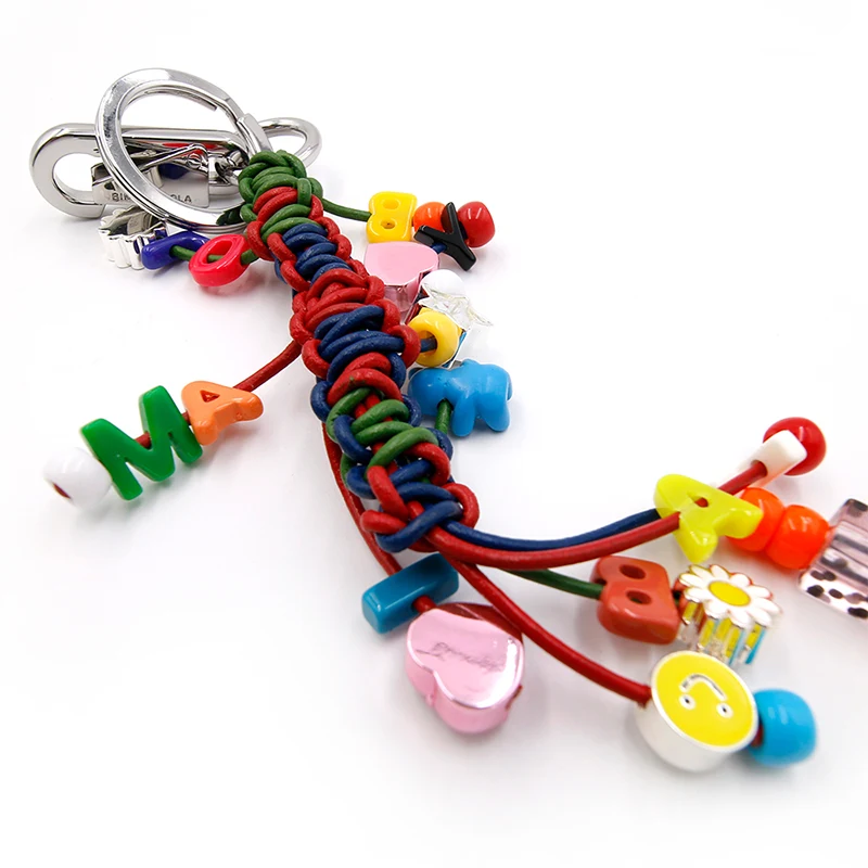 Colorful Vine-Woven Keychain