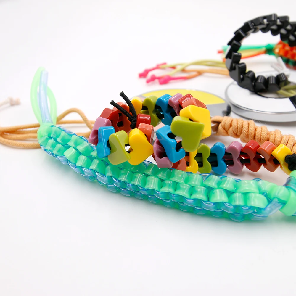 Multi-colors Woven Keychain